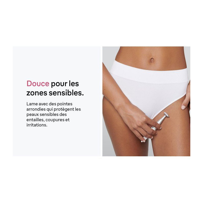 Tondeuse maillot - BRAUN - FG1100 - Compacte - Lames sécurisées - Zo