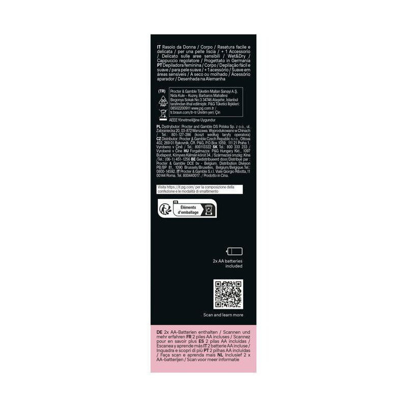 Rasoir électrique femme - BRAUN - LS5100 - Sans fil - Tête arrondie