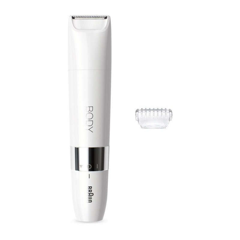 Mini tondeuse corps - BRAUN - BS1000 - Compacte - Précise - Zones sen