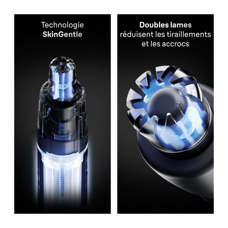 Tondeuse nez et oreilles - BRAUN - EN20 - Technologie SkinGentle - Lam