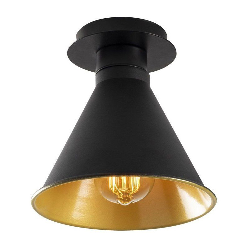 Suspension lustre D BY M.RED Black - Métal noir - Design élégant -