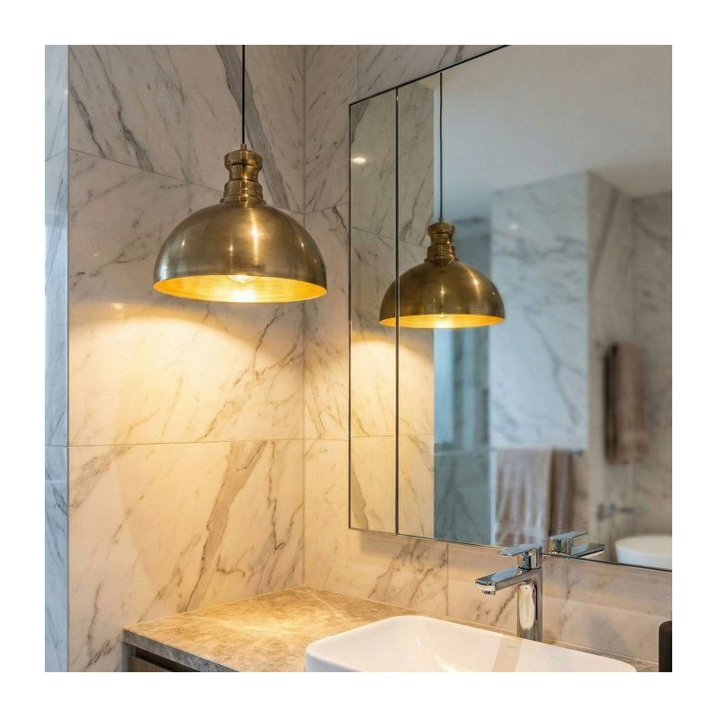 Suspension lustre scandinave D BY M.RED Gold - Métal doré - Style no