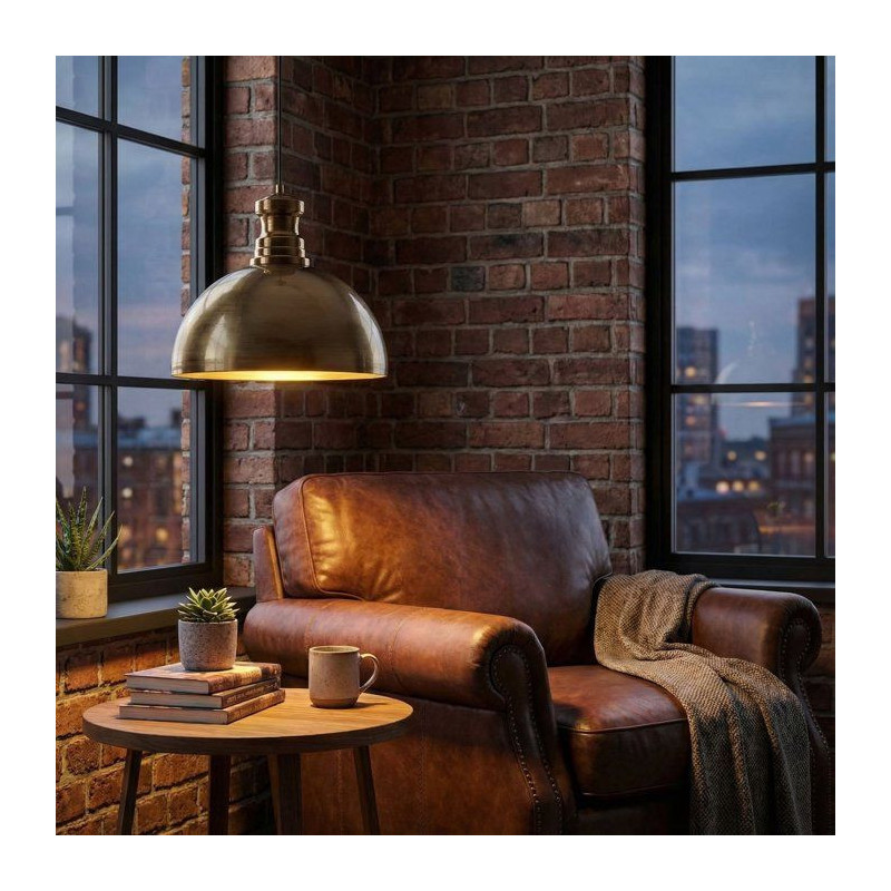 Suspension lustre scandinave D BY M.RED Gold - Métal doré - Style no
