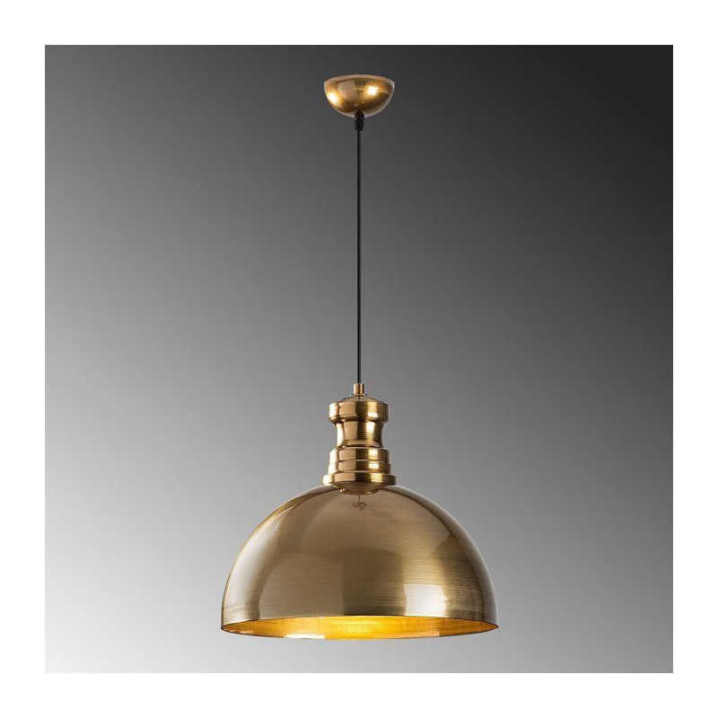 Suspension lustre scandinave D BY M.RED Gold - Métal doré - Style no