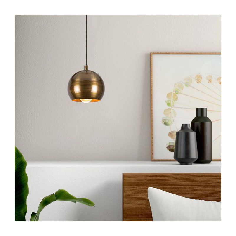 Suspension lustre scandinave D BY M.RED Gold - Doré - Design épuré