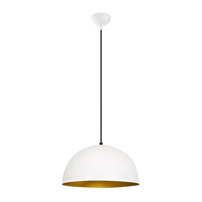 Suspension lustre D BY M.RED White Gold - Blanc et doré - Métal - St
