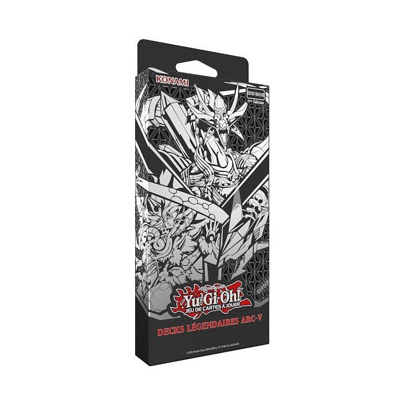 Jeu de cartes a jouer - YU-GI-OH! - Decks Légendaires Arc-V - 3 decks