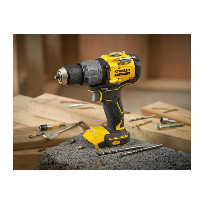 Perceuse visseuse à percussion sans fil - 18V - STANLEY FATMAX V20 -