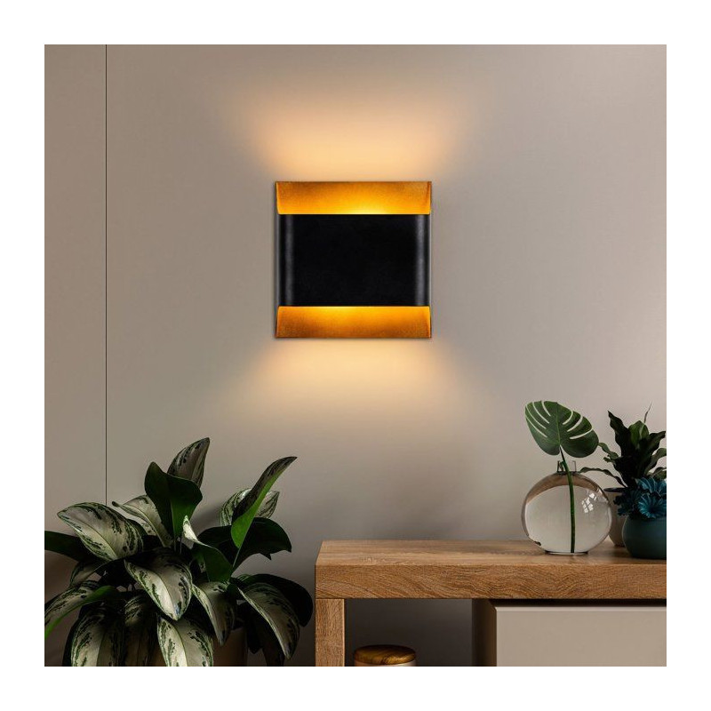 Applique murale Black - Métal noir - Eclairage moderne - Style contem