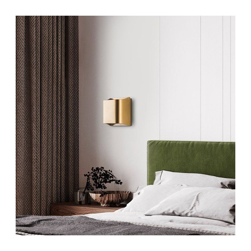 Applique murale Gold - Métal doré - Chic - Décoration lumineuse