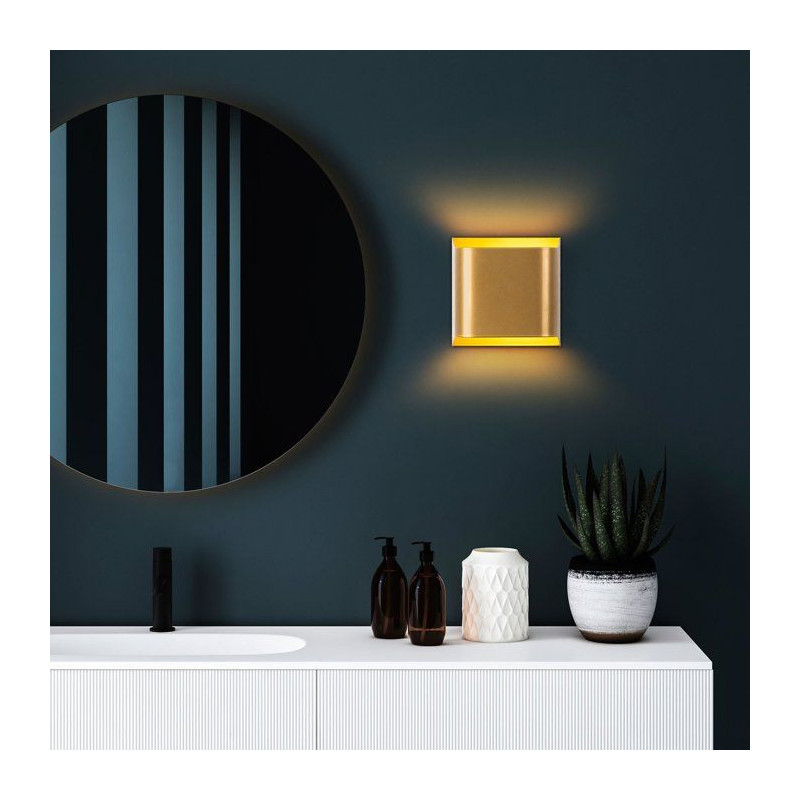Applique murale Gold - Métal doré - Chic - Décoration lumineuse