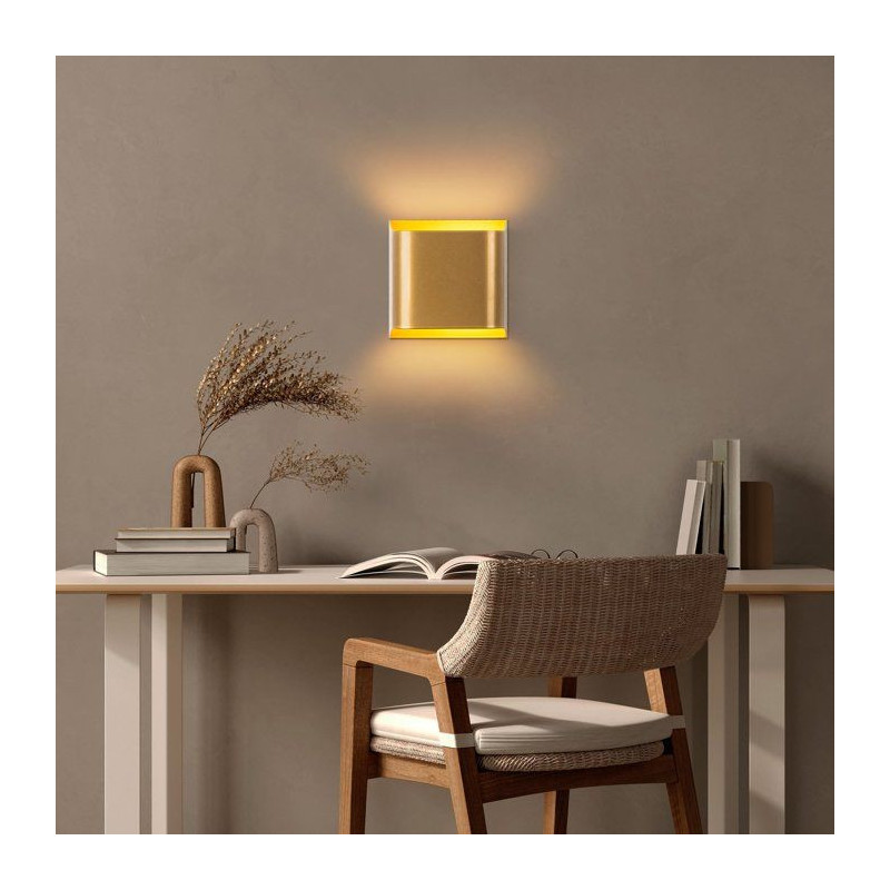 Applique murale Gold - Métal doré - Chic - Décoration lumineuse
