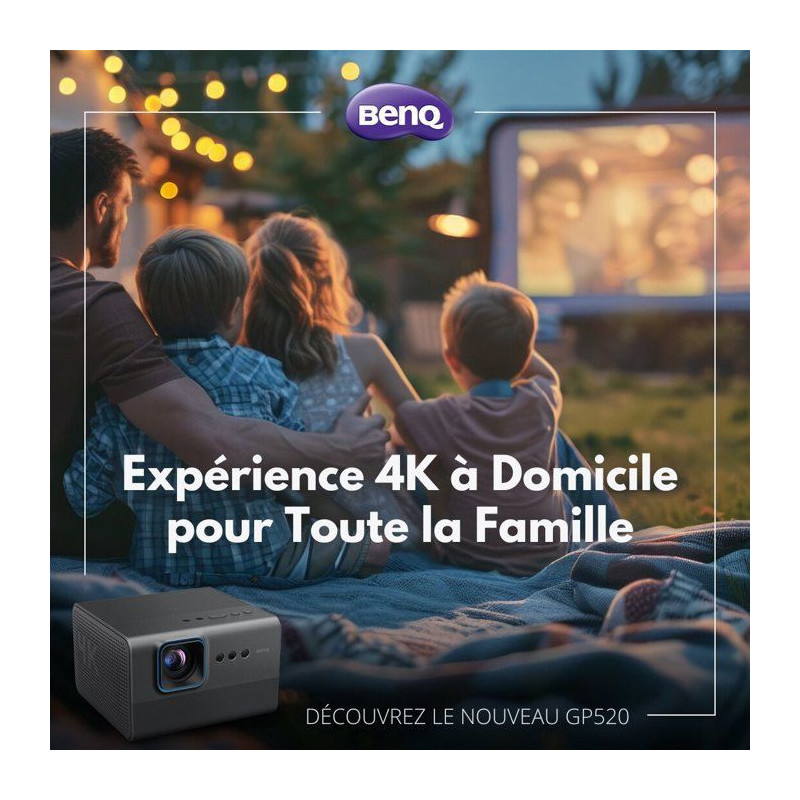 Vidéoprojecteur Lifestyle BENQ GP520 4K LED 2600 AI Google TV