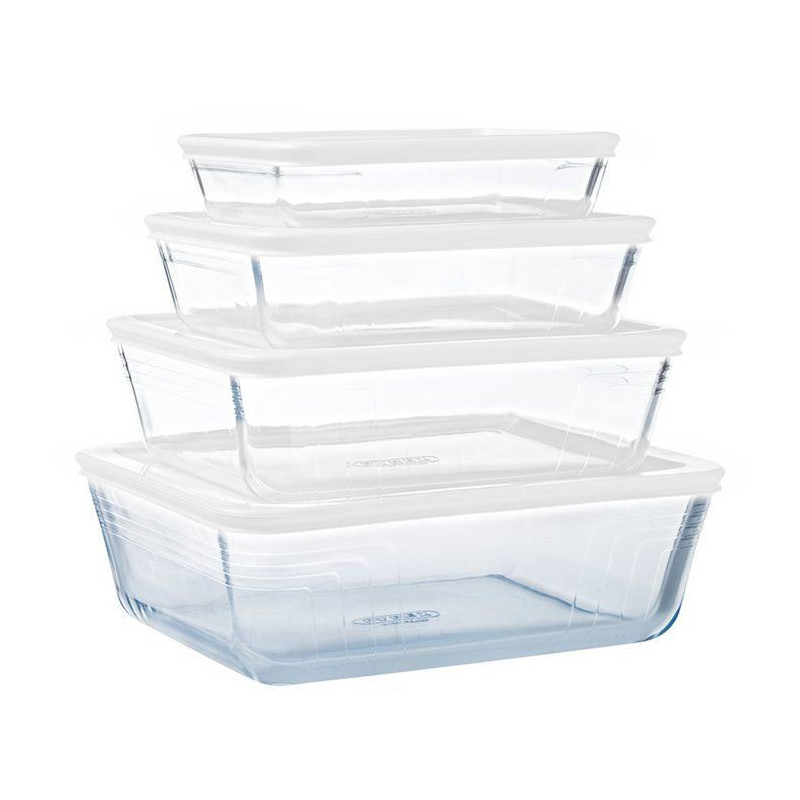 Boîtes de conservation rectangulaires - PYREX - Cook & Freez - Lot de