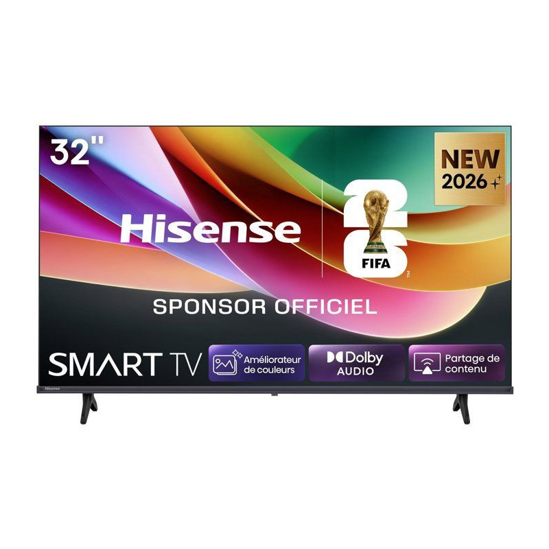 Hisense 32A4S - TV LED 32" (80 cm) - HD Ready 1366x768 - Smart TV - 2