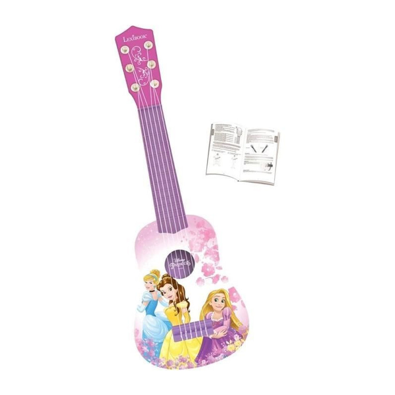 LEXIBOOK - DISNEY PRINCESSES - Children's Acoustic Guitar - Height 53