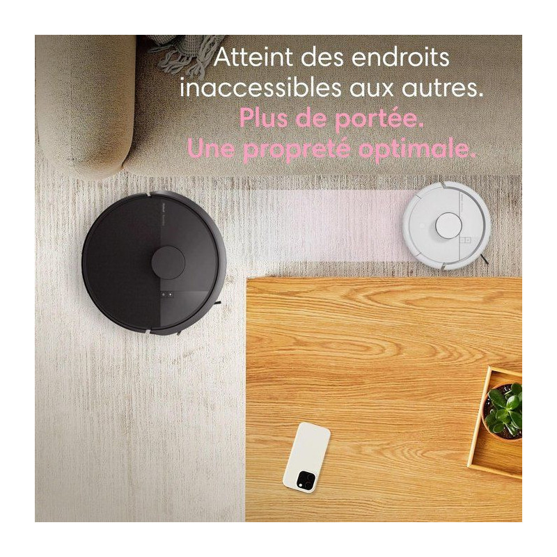 iRobot Roomba Mini Blanc - Robot Aspirateur Laveur + Base Autoempty -
