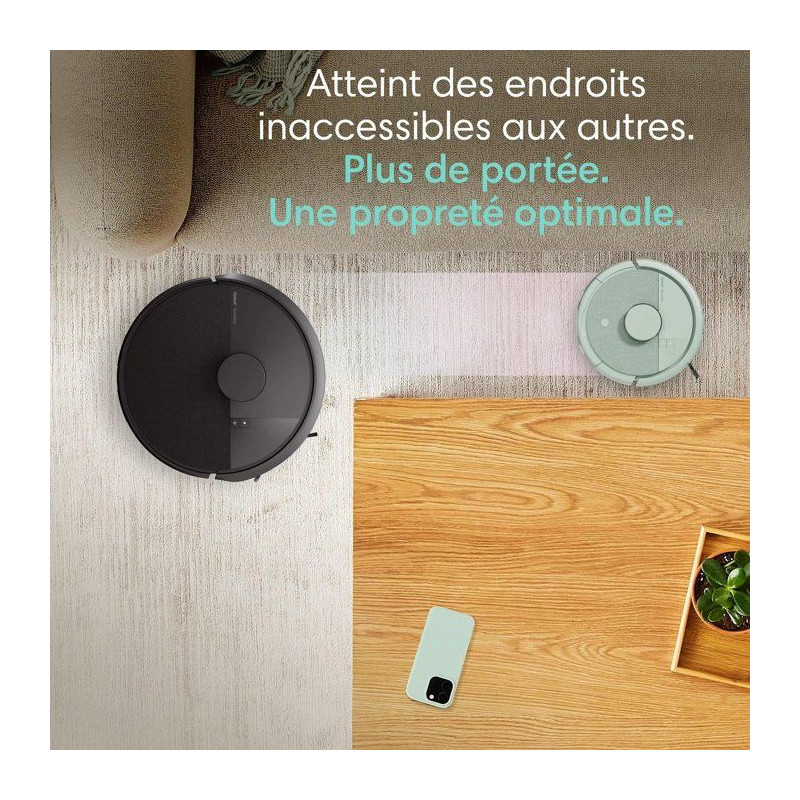 iRobot Roomba Mini Vert - Robot Aspirateur Laveur + Base Autoempty -