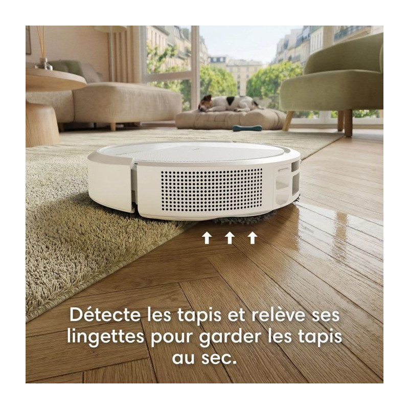 Robot aspirateur laveur - IROBOT Roomba Plus 415 - 300 min autonomie -
