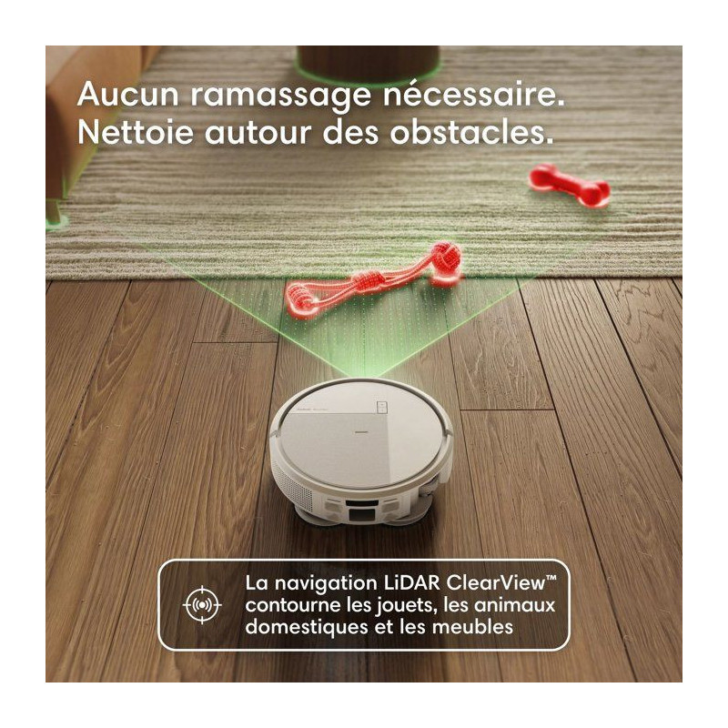 Robot aspirateur laveur - IROBOT Roomba Plus 515 - 300 min autonomie -