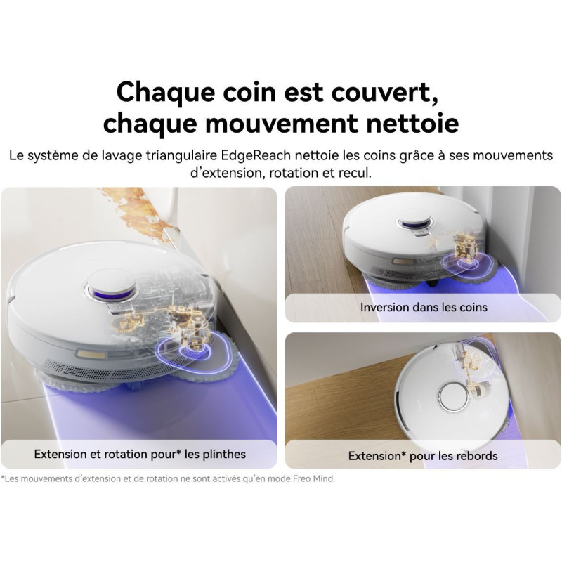 NARWAL Freo X10 Pro - Aspirateur Robot Laveur - 11 000 Pa - Double Flu