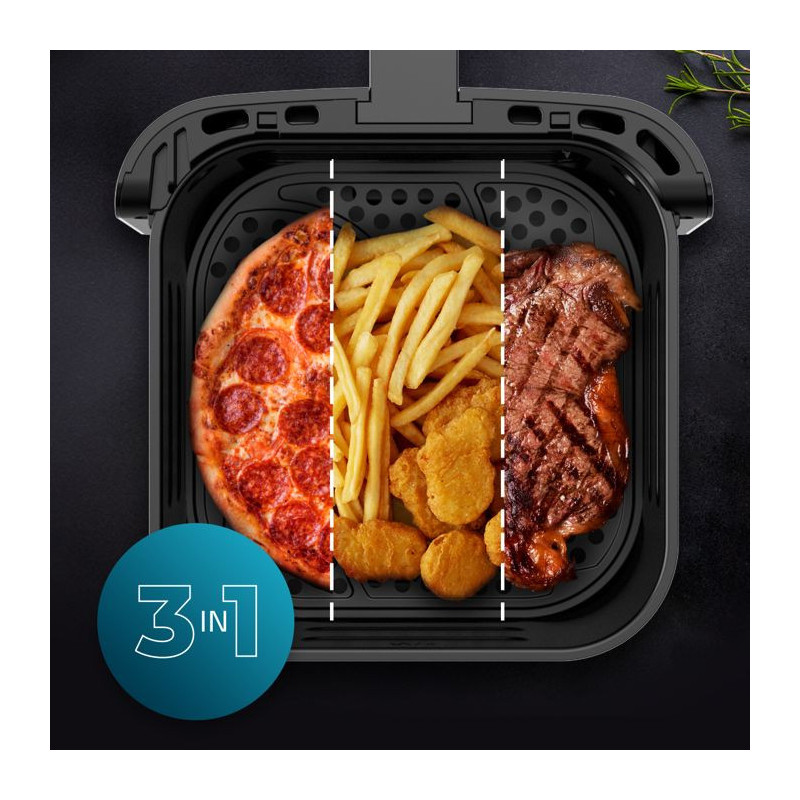 Friteuse a air sans huile CECOTEC CECOFRY&GRILL DUOHEAT 4000 4L Grill