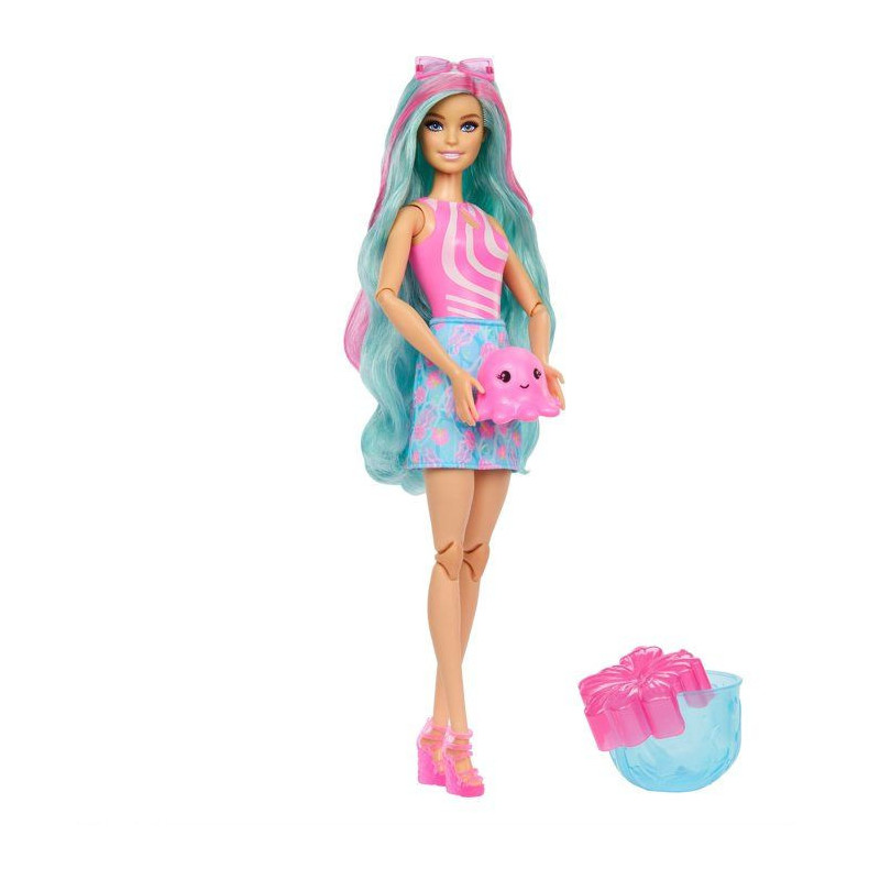 Poupée surprise - BARBIE - Pop Reveal Océan Méduse JKF62 - 8 surpri