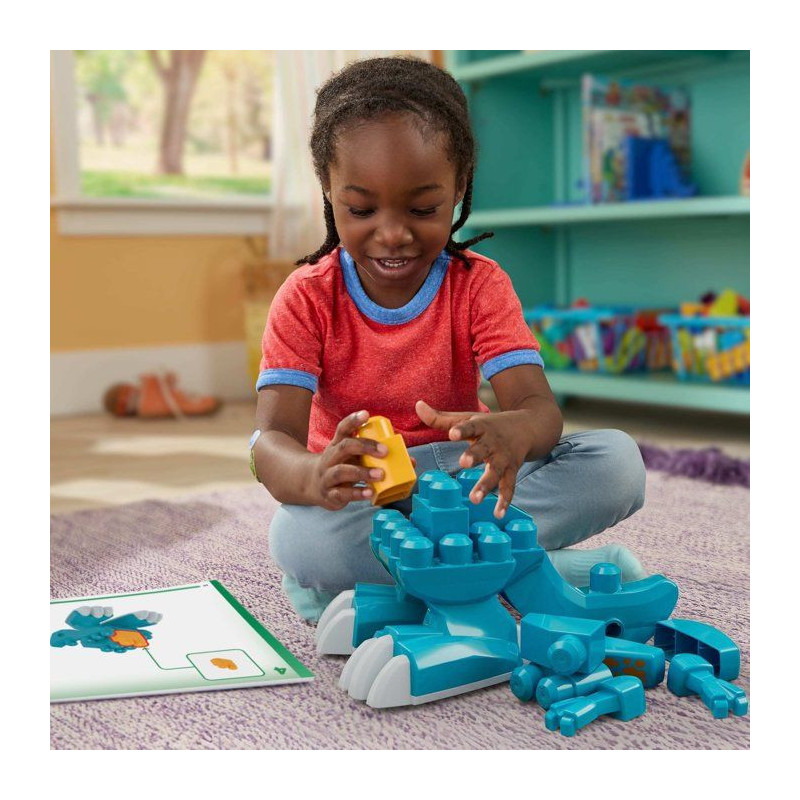 Jeu de construction - MEGA BLOKS - Dino JMK85 - 3 en 1 - 22 pieces - T