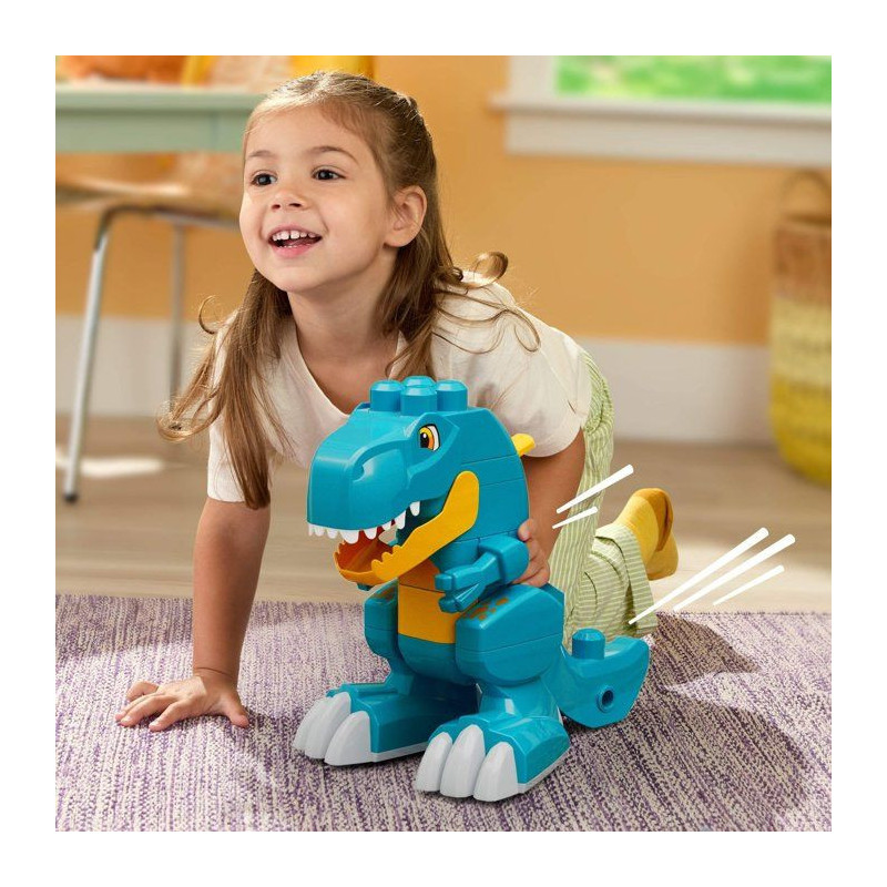 Jeu de construction - MEGA BLOKS - Dino JMK85 - 3 en 1 - 22 pieces - T