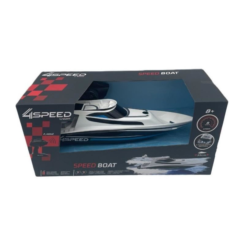 Bateau Télécommandé - SILVERLIT - 4SPEED - Speed Boat - 8 km/h - 34