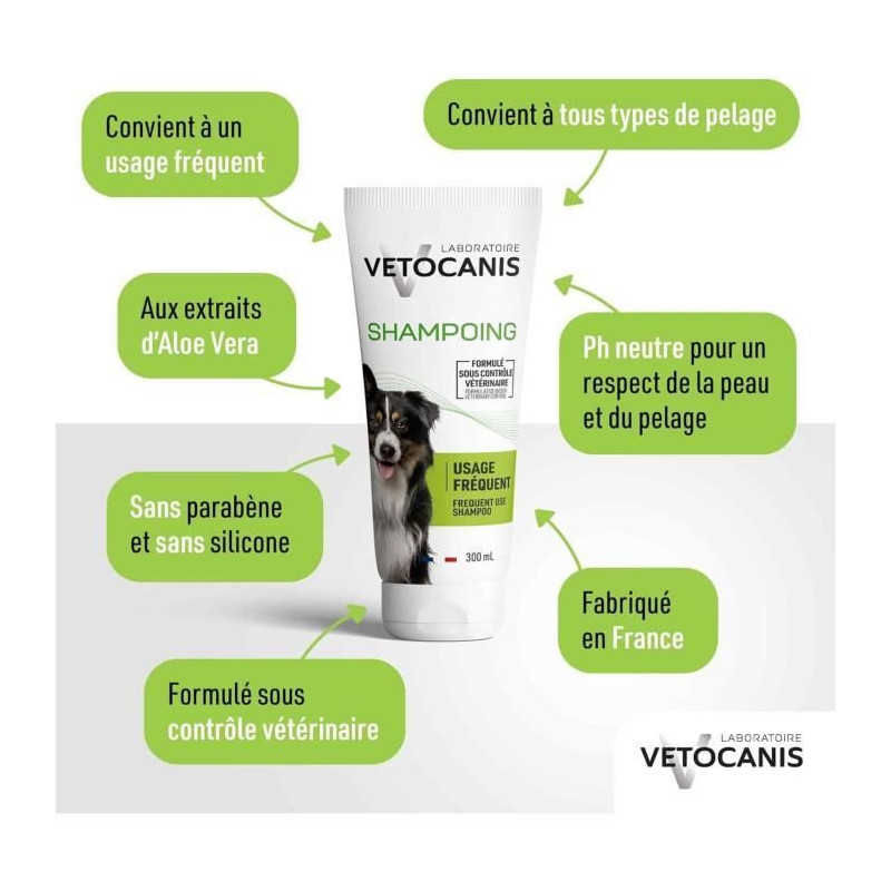 VETOCANIS Shampoo Frequent Use - For Dog