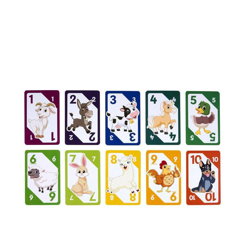 Jeu de cartes - MATTEL GAMES - Skip-Bo Junior JTP66 - 2 niveaux - Édu