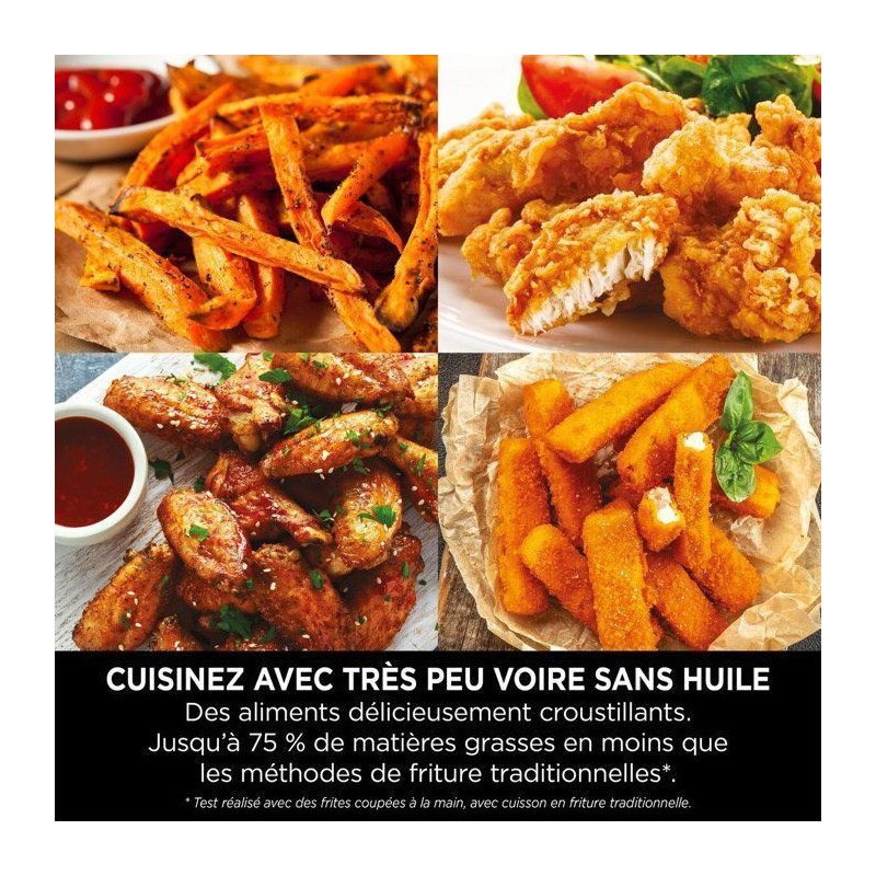 Friteuse sans huile - Air Fryer - NINJA - AF110EU - 4,7L - 3 programme
