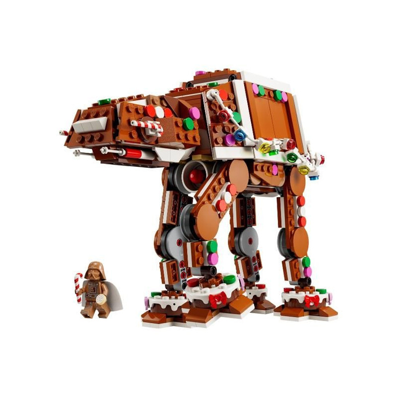 LEGO Star Wars 40806 - AT-AT Walker Façon Pain d'Épices + Dark Vador