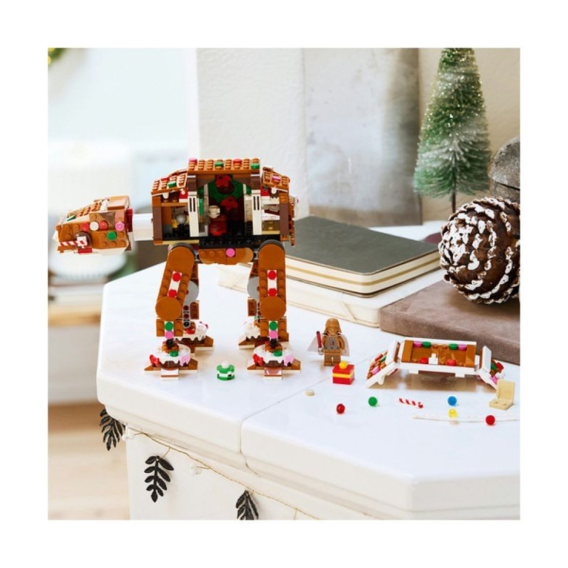 LEGO Star Wars 40806 - AT-AT Walker Façon Pain d'Épices + Dark Vador