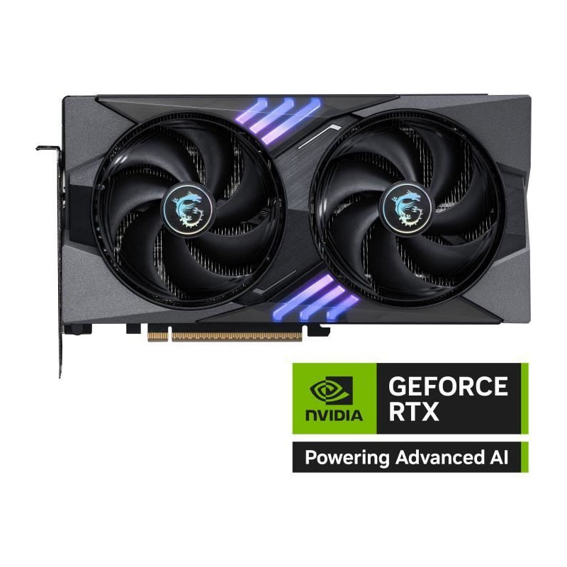 Carte graphique - MSI - GAMING GeForce RTX 5060 TI 16G OC NVIDIA 16 Go
