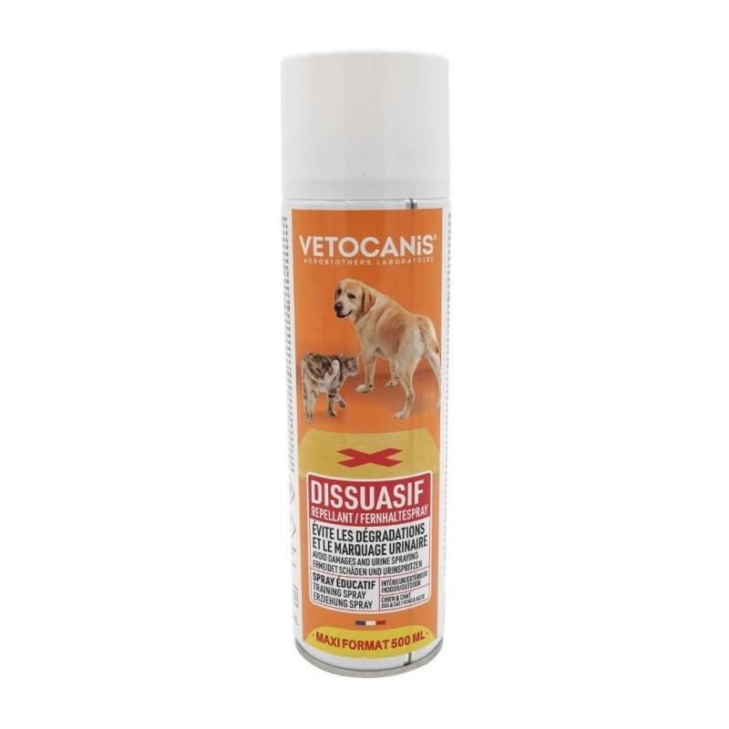 VETOCANIS indoor and outdoor deterrent spray - for dogs and cats