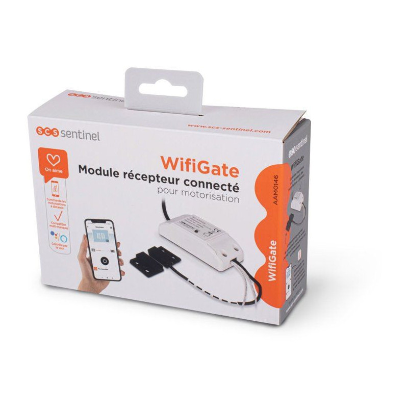 Module récepteur connecté - SCS SENTINEL - WifiGate - motorisation -