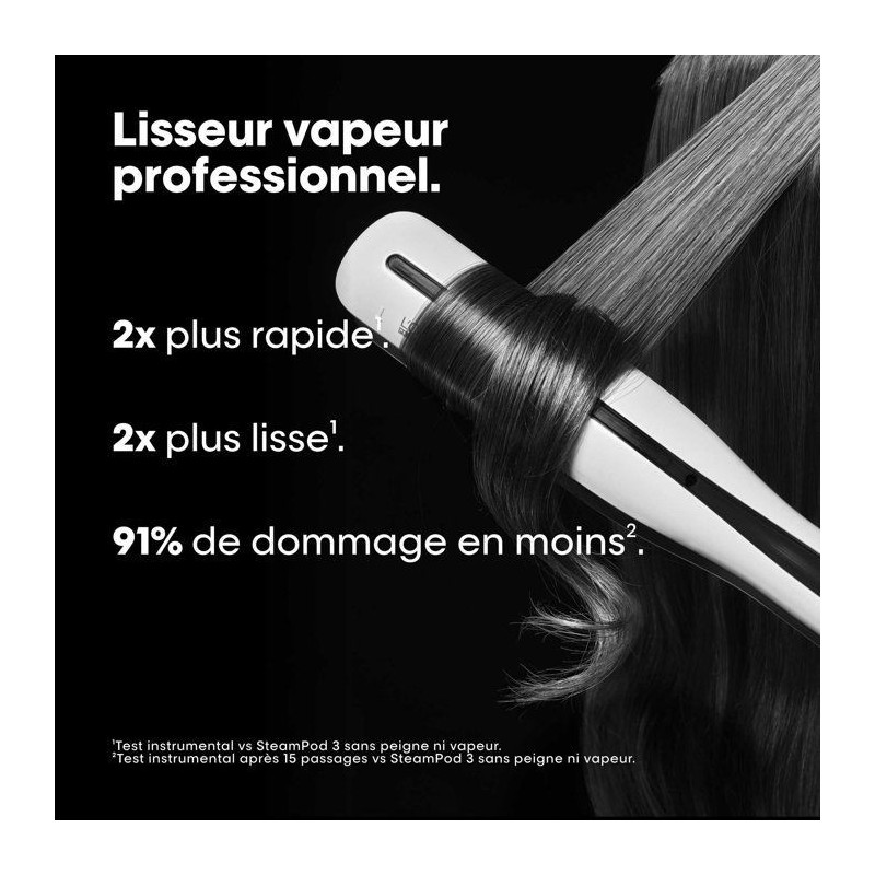 Lisseur vapeur professionnel - L’ORÉAL PROFESSIONNEL - SteamPod 3 -
