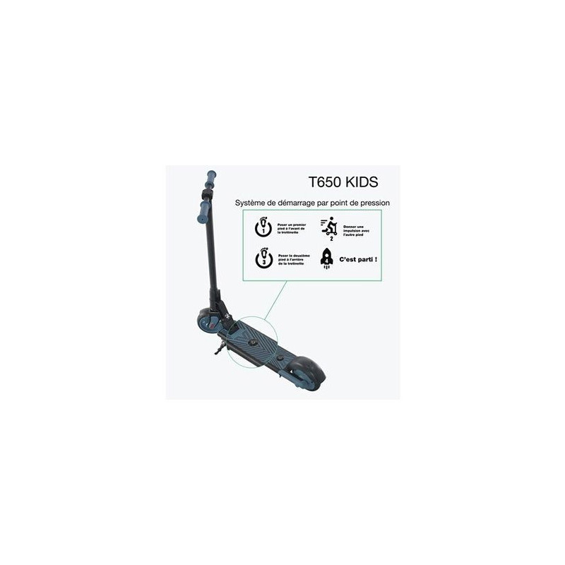 Wispeed electric scooter WISPEED T650 BLUE children's electric scooter