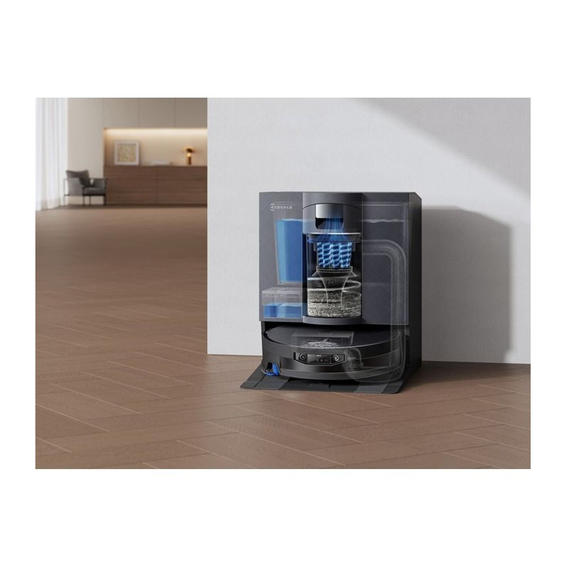 ECOVACS DEEBOT X12 OmniCyclone - Robot Aspirateur Laveur - Station Omn