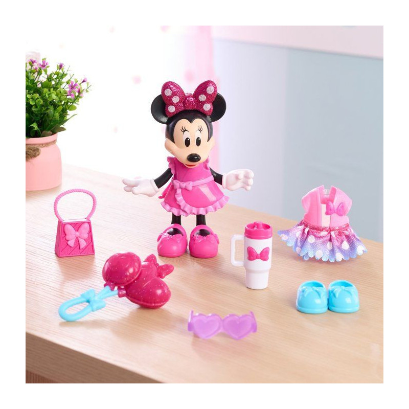 Poupée mannequin - DISNEY - Minnie Mouse Fabulous Fashion Doll - 15 c