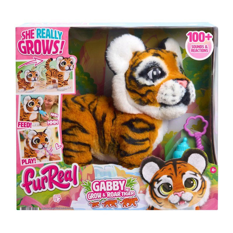 Peluche interactive tigre - furReal Friends - Gabby - Grandit de 25 %