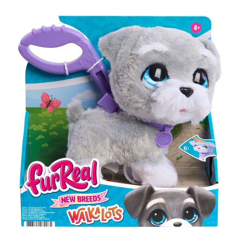 Peluche interactive chien Schnauzer - furReal Friends - Grand Marcheur