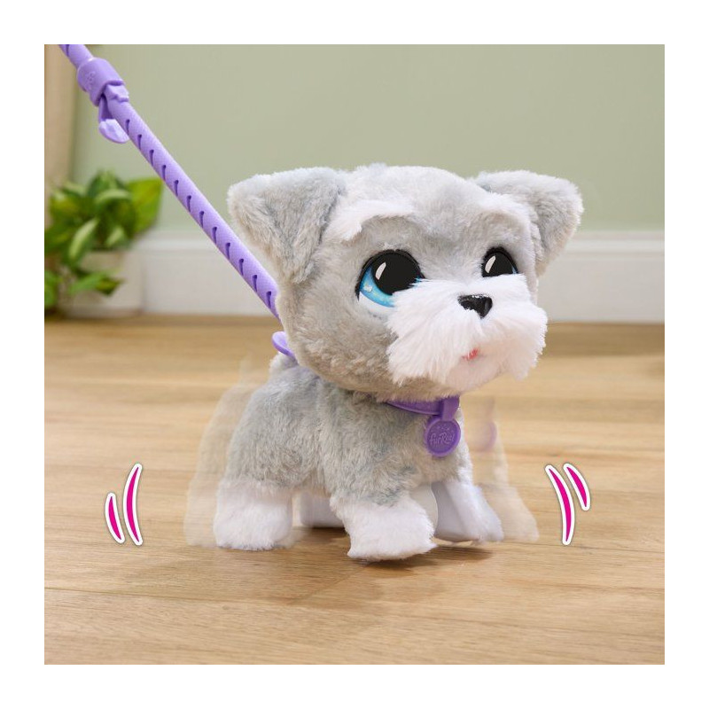 Peluche interactive chien Schnauzer - furReal Friends - Grand Marcheur