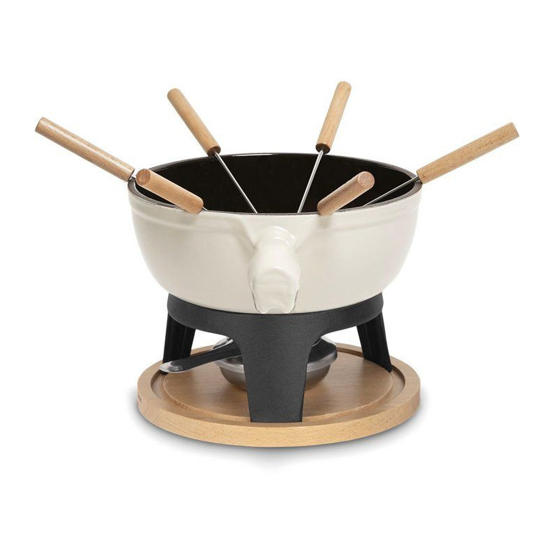 Fondue en fonte émaillée - LA FONDERIE 1890 - MONT BLANC - 1,8 L - 6