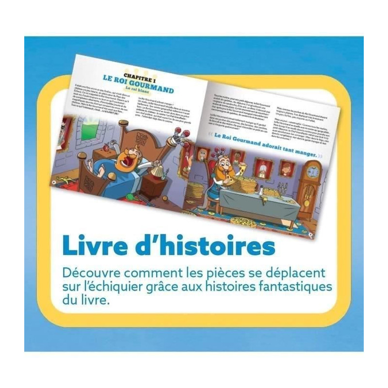 L'HISTOIRE DU ROI DES ECHECS - MEGABLEU - Jeu d'apprentissage