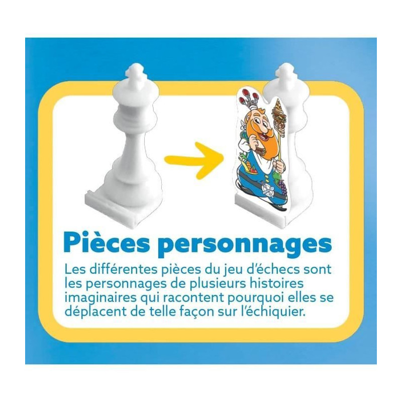 L'HISTOIRE DU ROI DES ECHECS - MEGABLEU - Jeu d'apprentissage