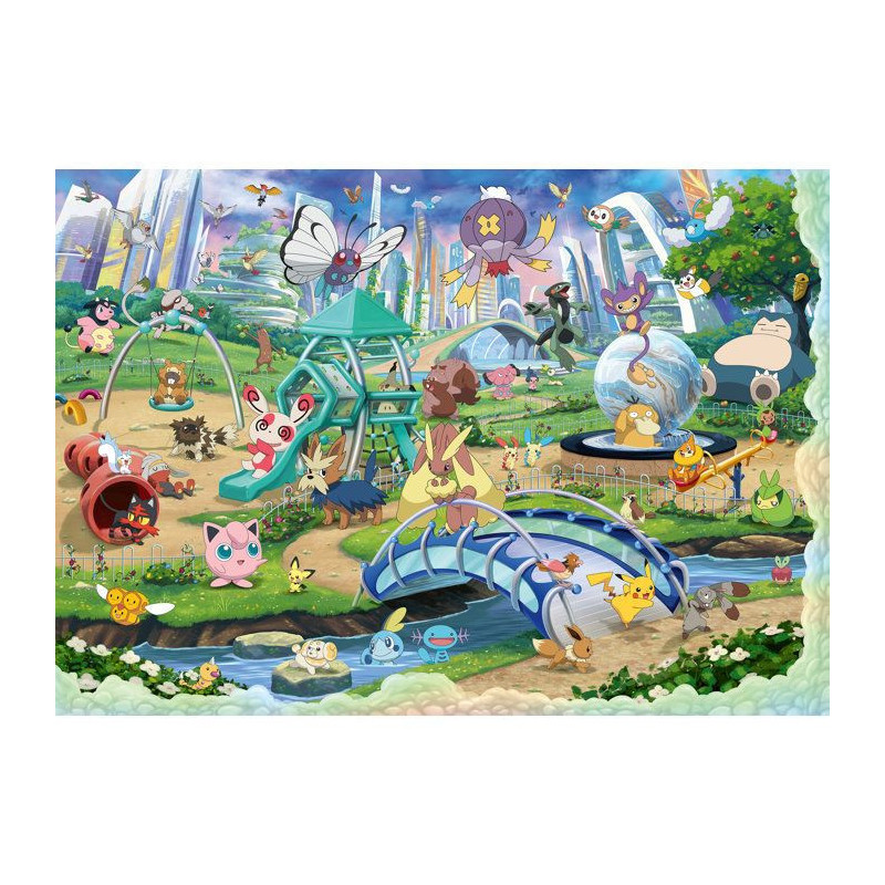 Ravensburger - Puzzle Adulte 40000 pieces - Pokémon - Des 14 ans - Pu