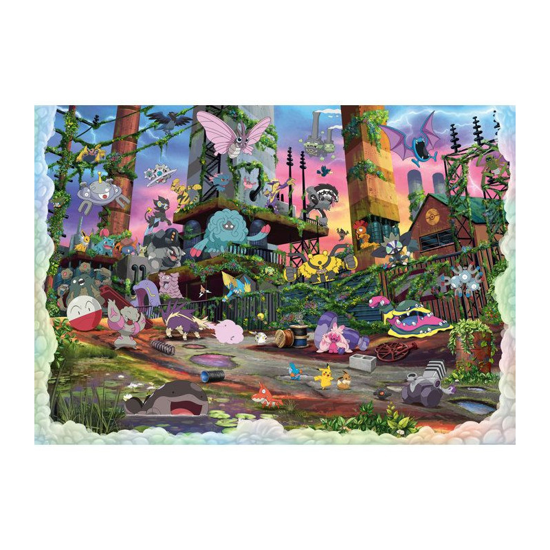 Ravensburger - Puzzle Adulte 40000 pieces - Pokémon - Des 14 ans - Pu